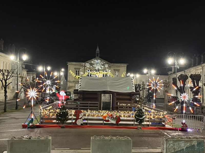 Hélices lumineuses "feu d'artifices"