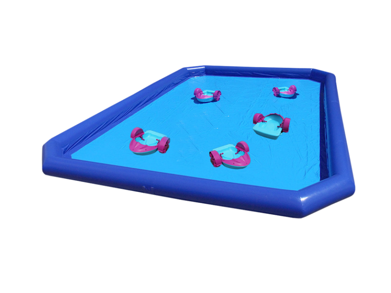 Piscine Gonflable + 5 bâteaux Mississipi